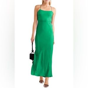 Grey by Jason Wu Twill Maxi Dress in Green
